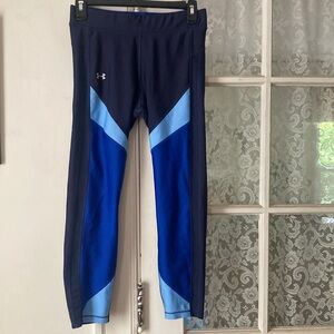 Under Armour Women HeatGear Color Blocked Ankle Crop